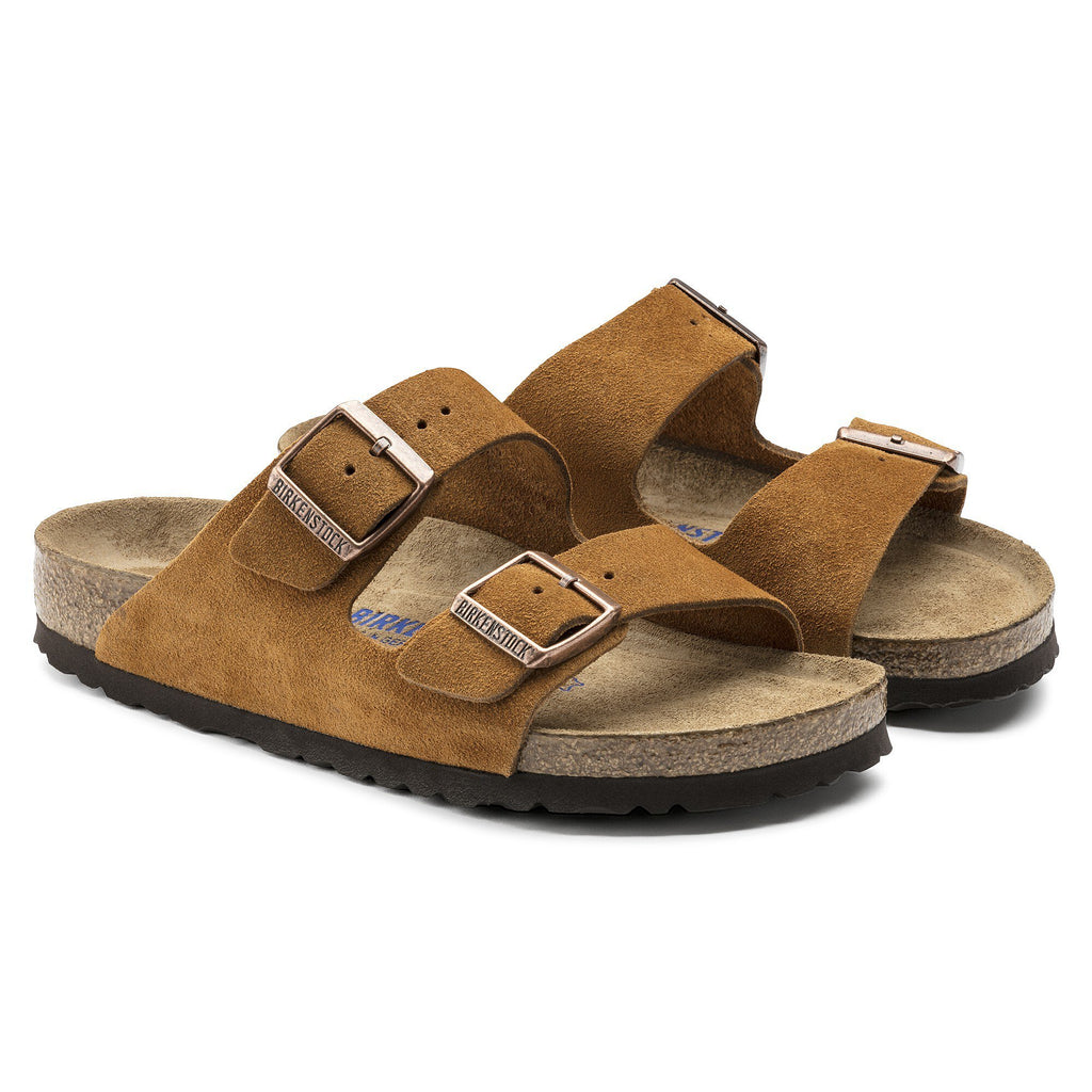 Unisex Σανδάλια Suede Leather Arizona Narrow Birkenstock | 1009527-Mink ΓΥΝΑΙΚΕΙΑ > ΠΑΠΟΥΤΣΙΑ BIRKENSTOCK