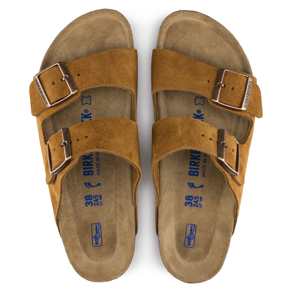 Unisex Σανδάλια Suede Leather Arizona Narrow Birkenstock | 1009527-Mink ΓΥΝΑΙΚΕΙΑ > ΠΑΠΟΥΤΣΙΑ BIRKENSTOCK