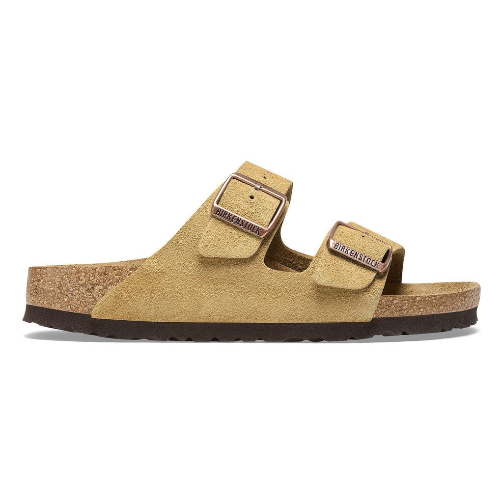 Unisex Σανδάλια Suede Leather Arizona Narrow Birkenstock | 1026174-Latte Cream ΓΥΝΑΙΚΕΙΑ > ΠΑΠΟΥΤΣΙΑ BIRKENSTOCK