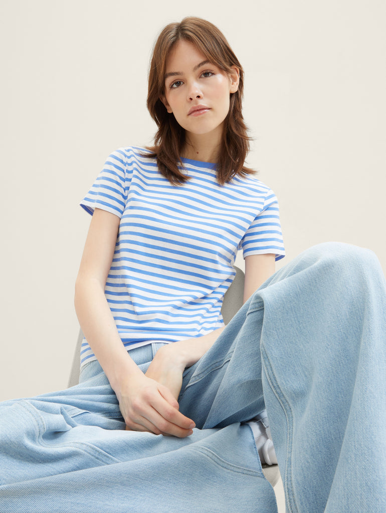 Γυναικεία Μπλούζα Modern Stripe Tom Tailor | 1035867-37718 ΓΥΝΑΙΚΕΙΑ > ΜΠΛΟΥΖΕΣ TOM TAILOR