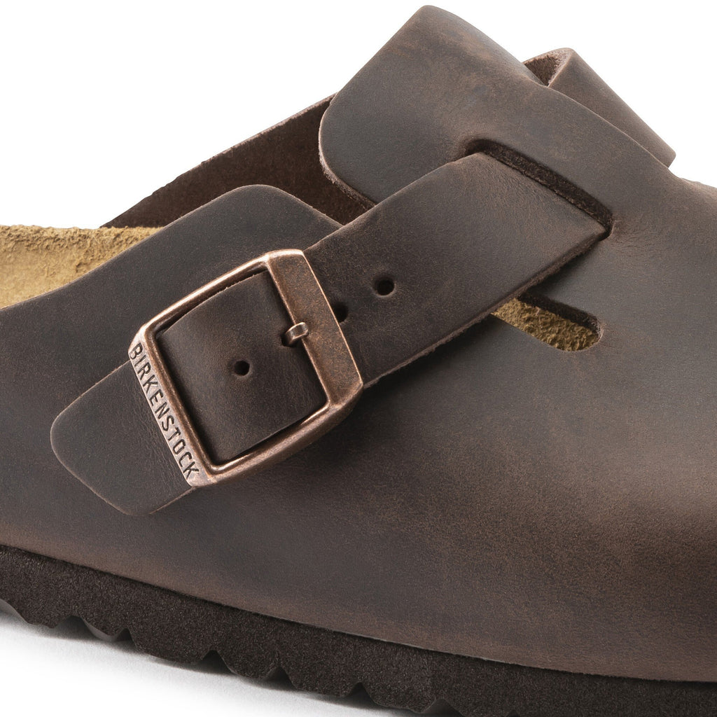 Γυναικεία Σαμπό Leather Boston Narrow Birkenstock | 0860133-Habana ΓΥΝΑΙΚΕΙΑ > ΠΑΠΟΥΤΣΙΑ BIRKENSTOCK