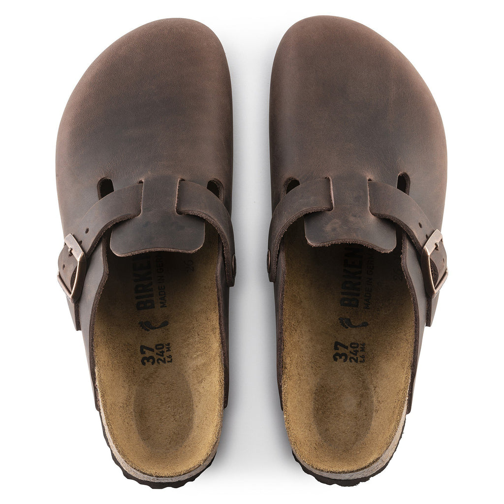 Γυναικεία Σαμπό Leather Boston Narrow Birkenstock | 0860133-Habana ΓΥΝΑΙΚΕΙΑ > ΠΑΠΟΥΤΣΙΑ BIRKENSTOCK