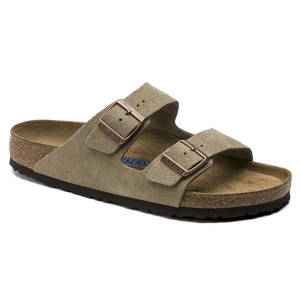 Unisex Σανδάλια Suede Leather Arizona Regular Birkenstock | 951301-Taupe ΓΥΝΑΙΚΕΙΑ > ΠΑΠΟΥΤΣΙΑ BIRKENSTOCK