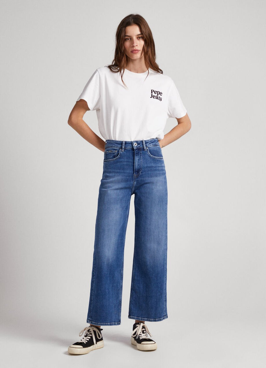 PEPE JEANS LEXA SKY WIDE FIT HIGH WAIST JEANS