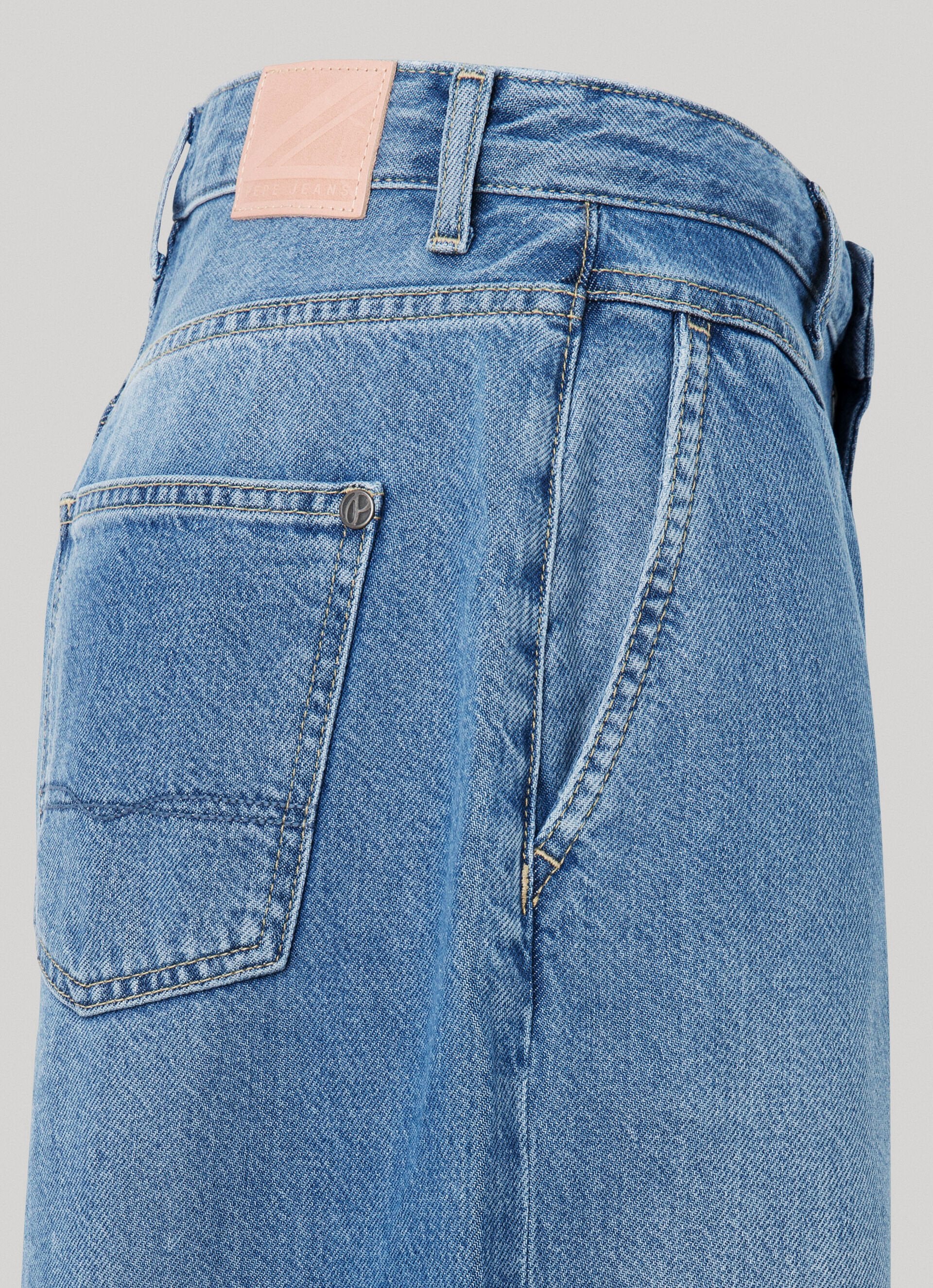 PEPE JEANS WIDE LEG JEANS WOMEN'S JEANS PL2046924-000 – Pagosmio