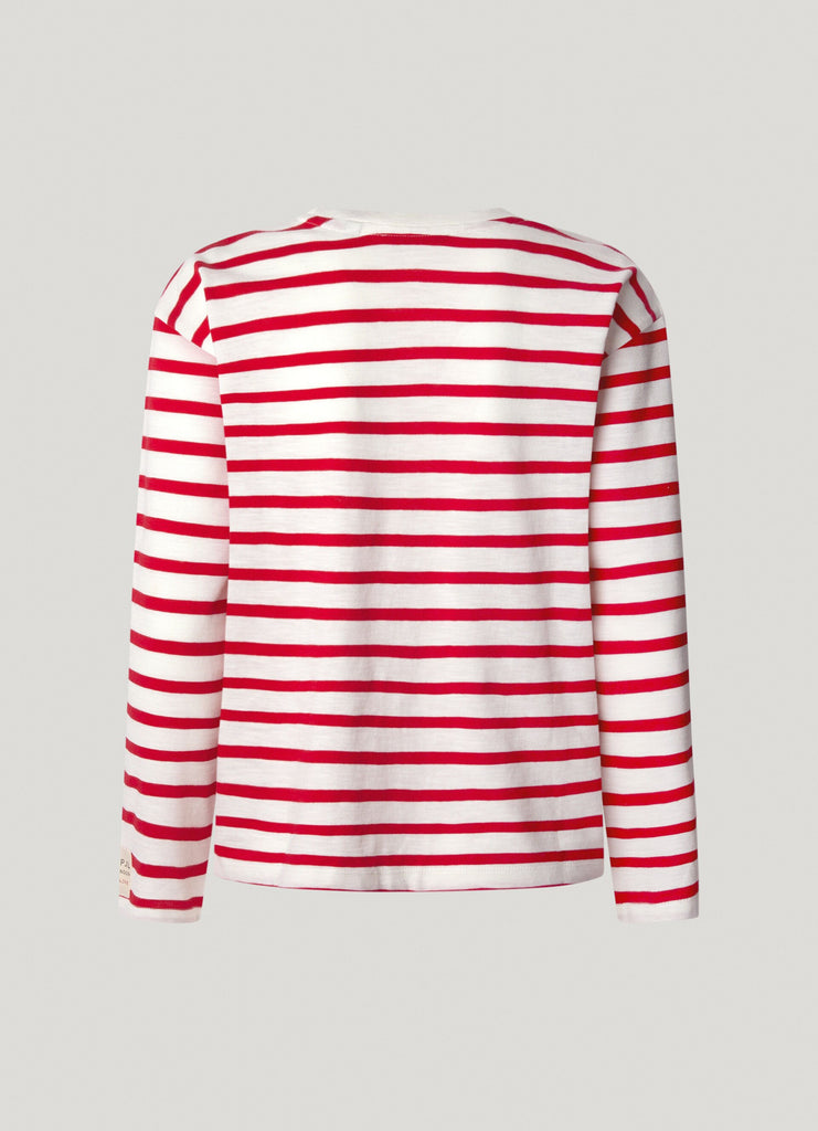 Γυναικεία Μπλούζα Rio Long Sleeve Striped T-shirt Pepe Jeans | PL506018-255 ΓΥΝΑΙΚΕΙΑ > ΜΠΛΟΥΖΕΣ PEPE JEANS