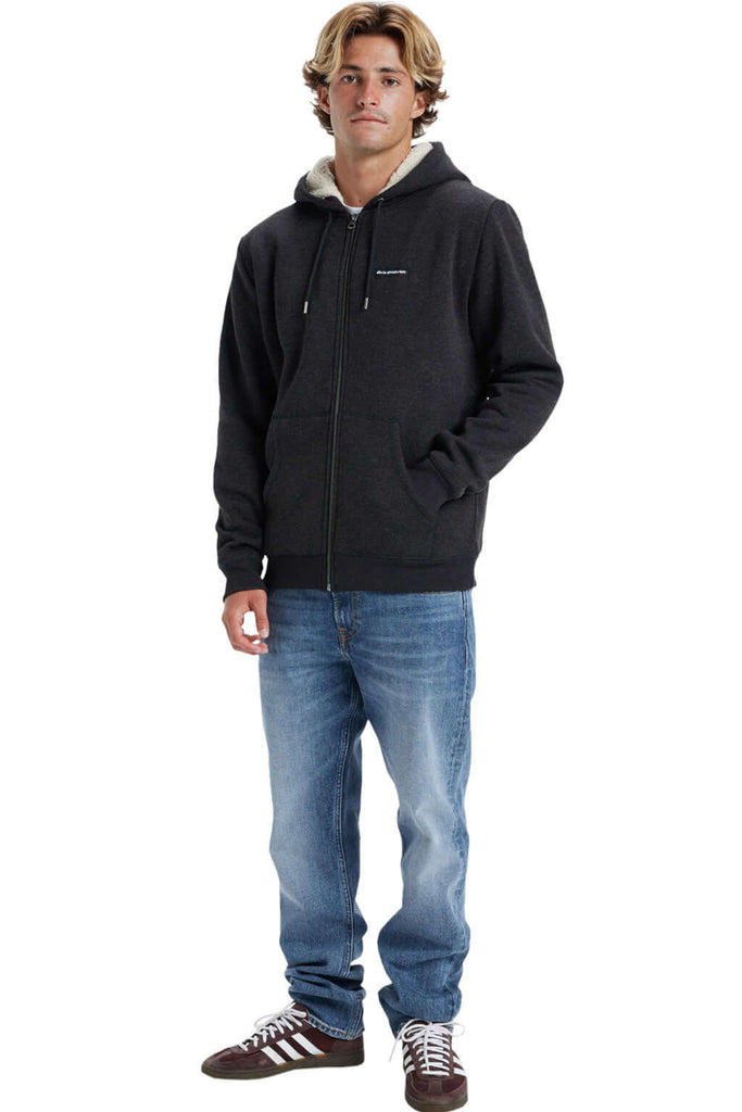 Ανδρική Ζακέτα Keller Sherpa Zip Hoodie Quiksilver | AQYFT03391-KVJH ΑΝΔΡΙΚΑ > ΦΟΥΤΕΡ QUIKSILVER