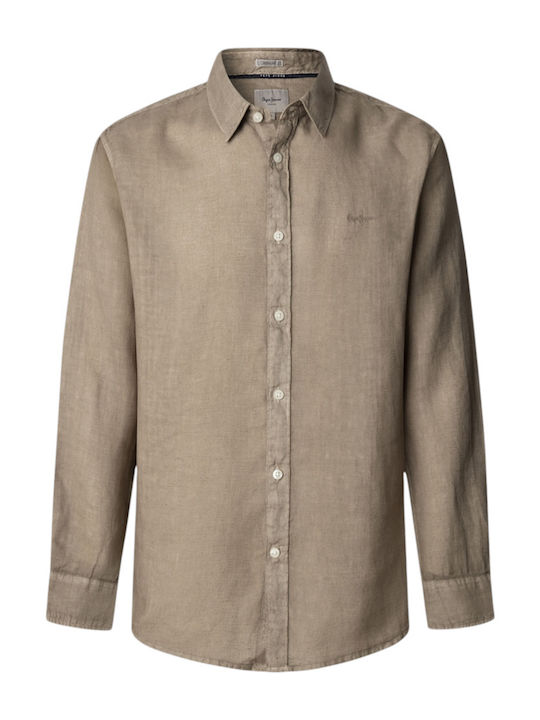 Ανδρικό Λινό Πουκάμισο Arnau Pepe Jeans | PM308844-833 ΑΝΔΡΙΚΑ > ΠΟΥΚΑΜΙΣΑ PEPE JEANS