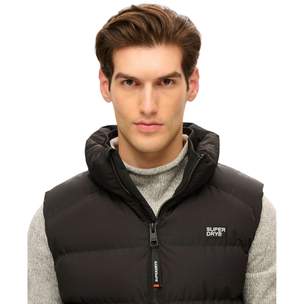 SUPERDRY PUFFER GILET ΑΝΔΡΙΚΟ ΑΜΑΝΙΚΟ ΜΠΟΥΦΑΝ M5011897A-02A ΑΝΔΡΙΚΑ > ΜΠΟΥΦΑΝ SUPERDRY