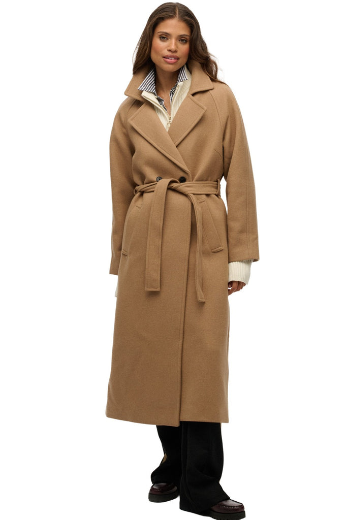 Γυναικείο Παλτό Double Breasted Superdry | W5011889A-2QJ ΓΥΝΑΙΚΕΙΑ > ΜΠΟΥΦΑΝ SUPERDRY