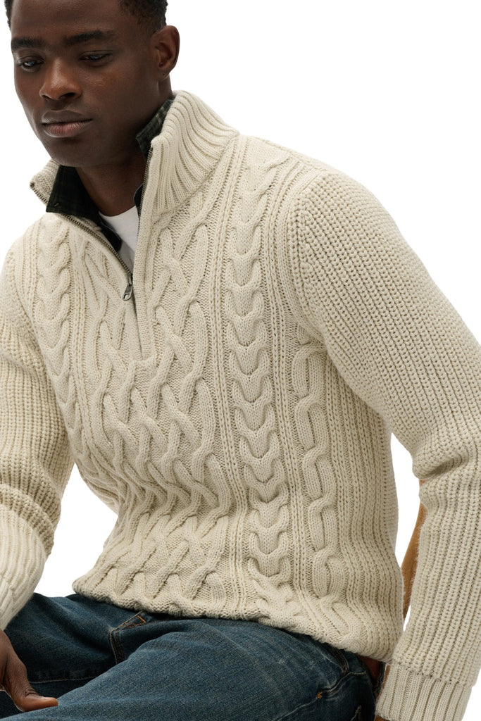 Ανδρικό Πλεκτό Ovin Jacob Superdry | M6110698A-39E ΑΝΔΡΙΚΑ > ΠΛΕΚΤΑ SUPERDRY