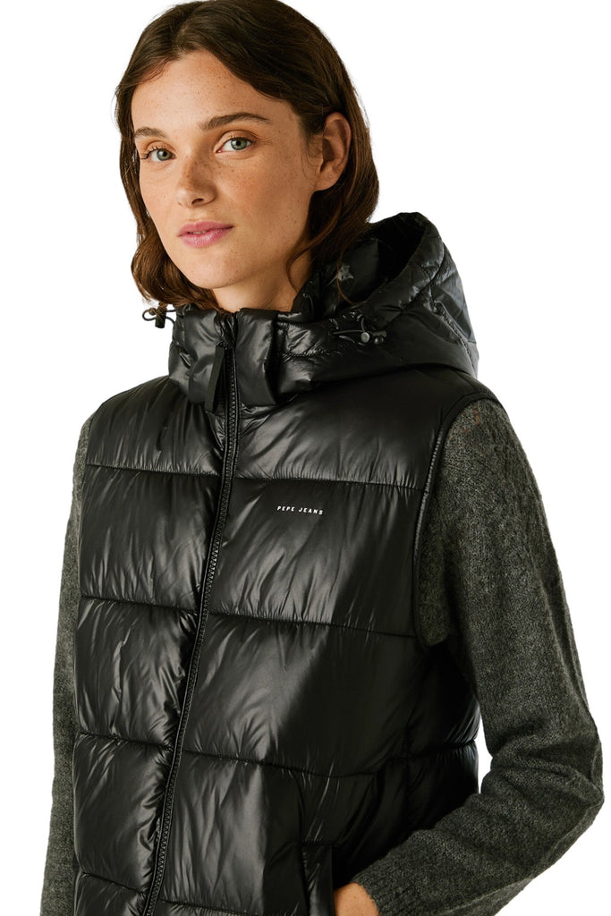 Γυναικείο Γιλέκο Sussy Pepe Jeans | PL4024359-999 ΓΥΝΑΙΚΕΙΑ > ΜΠΟΥΦΑΝ PEPE JEANS