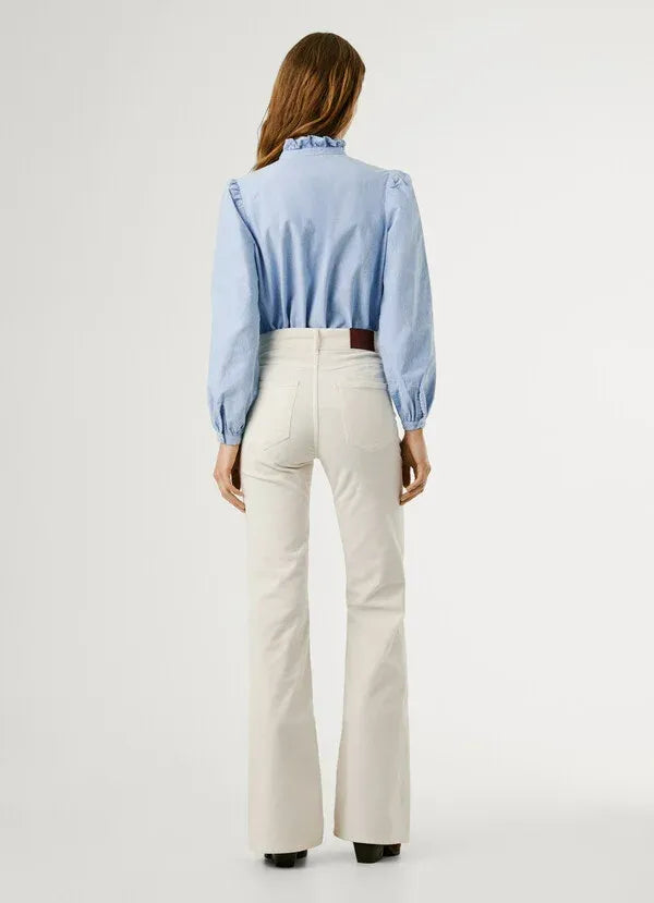 Γυναικείο Παντελόνι High Waist Flare Willa Corduroy Pepe Jeans | PL21000202-805 ΓΥΝΑΙΚΕΙΑ > ΠΑΝΤΕΛΟΝΙΑ PEPE JEANS