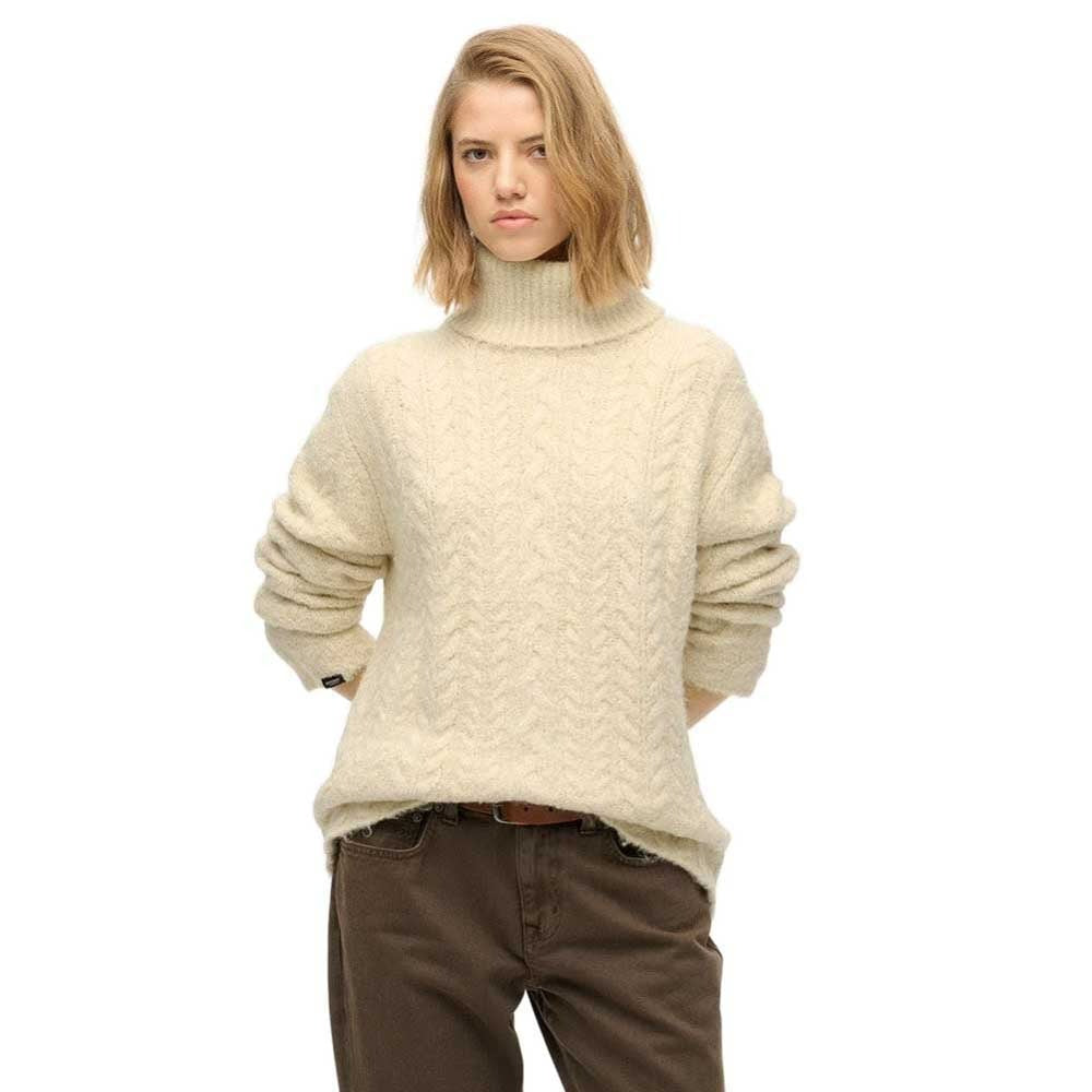 Γυναικείο Πλεκτό Stud Cable Superdry | W6110662A-22C ΓΥΝΑΙΚΕΙΑ > ΠΛΕΚΤΑ SUPERDRY