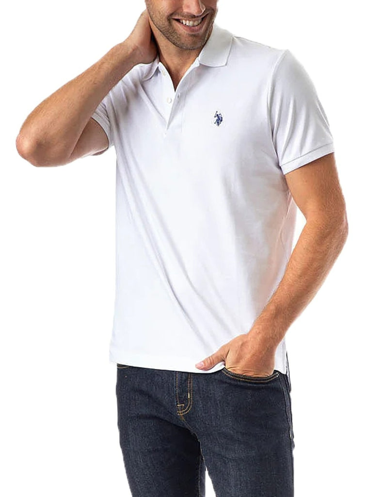 Ανδρική Κοντομάνικη Πόλο Μπλούζα King Polo Shirt US Polo | US41197001P200-100 ΑΝΔΡΙΚΑ > ΜΠΛΟΥΖΕΣ US POLO