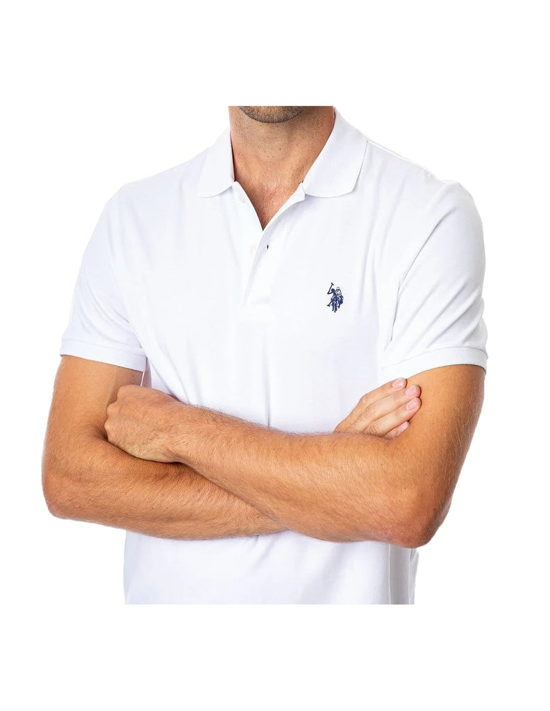 Ανδρική Κοντομάνικη Πόλο Μπλούζα King Polo Shirt US Polo | US41197001P200-100 ΑΝΔΡΙΚΑ > ΜΠΛΟΥΖΕΣ US POLO