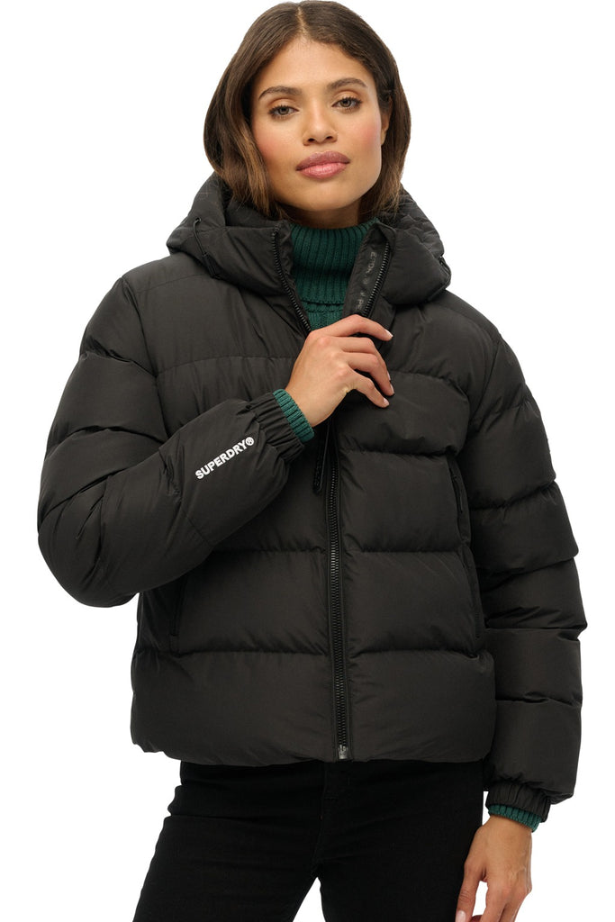 Γυναικείο Μπουφάν Hooded Sports Superdry | W5011996A-02A ΓΥΝΑΙΚΕΙΑ > ΜΠΟΥΦΑΝ SUPERDRY