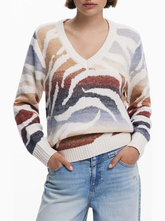 Γυναικείο Πλεκτό Jers_Wasilla Desigual | 25WWJF21-1011 ΓΥΝΑΙΚΕΙΑ > ΜΠΛΟΥΖΕΣ DESIGUAL