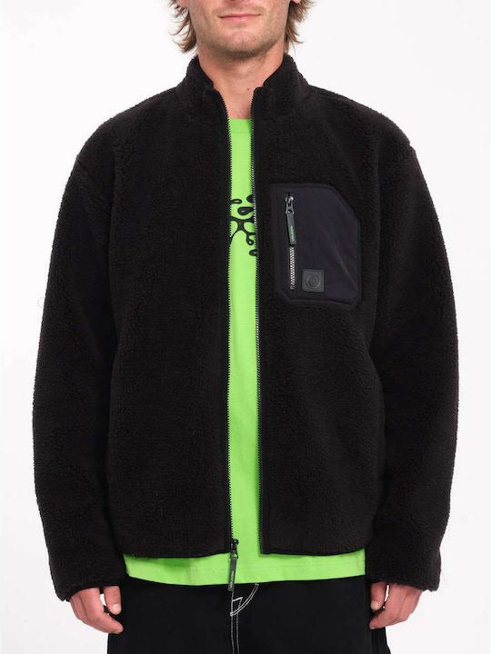 Ανδρικό Ζακέτα Muzzer Fuzzar Volcom | A4832306-BLK ΑΝΔΡΙΚΑ > ΜΠΟΥΦΑΝ VOLCOM