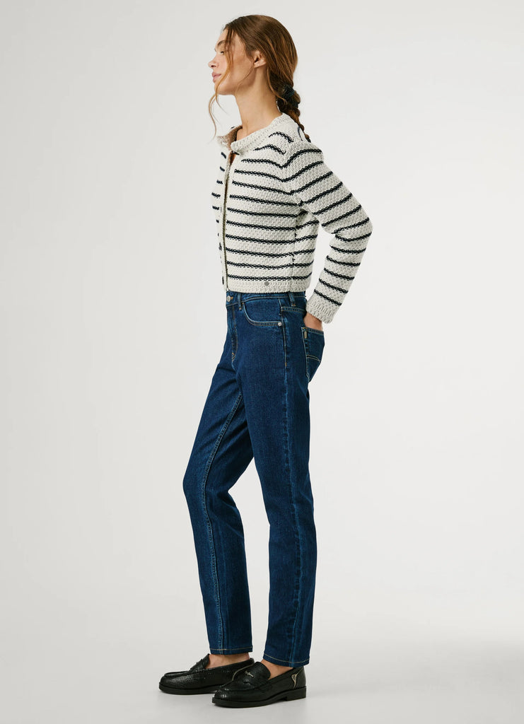 Γυναικείο Παντελόνι Tapered Jeans Violet Pepe Jeans | PL20459185CB0-000 ΓΥΝΑΙΚΕΙΑ > ΠΑΝΤΕΛΟΝΙΑ PEPE JEANS