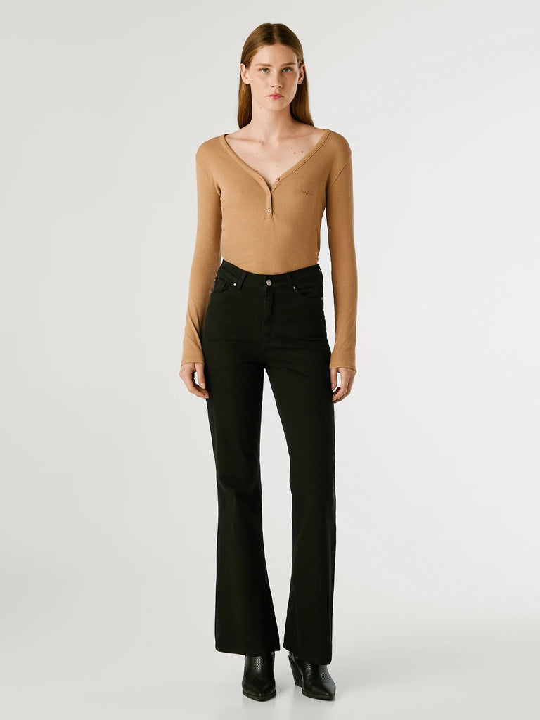 Γυναικείο Παντελόνι ESSENTIALS HIGH Pepe Jeans | PL21000212-999 ΓΥΝΑΙΚΕΙΑ > ΠΑΝΤΕΛΟΝΙΑ PEPE JEANS