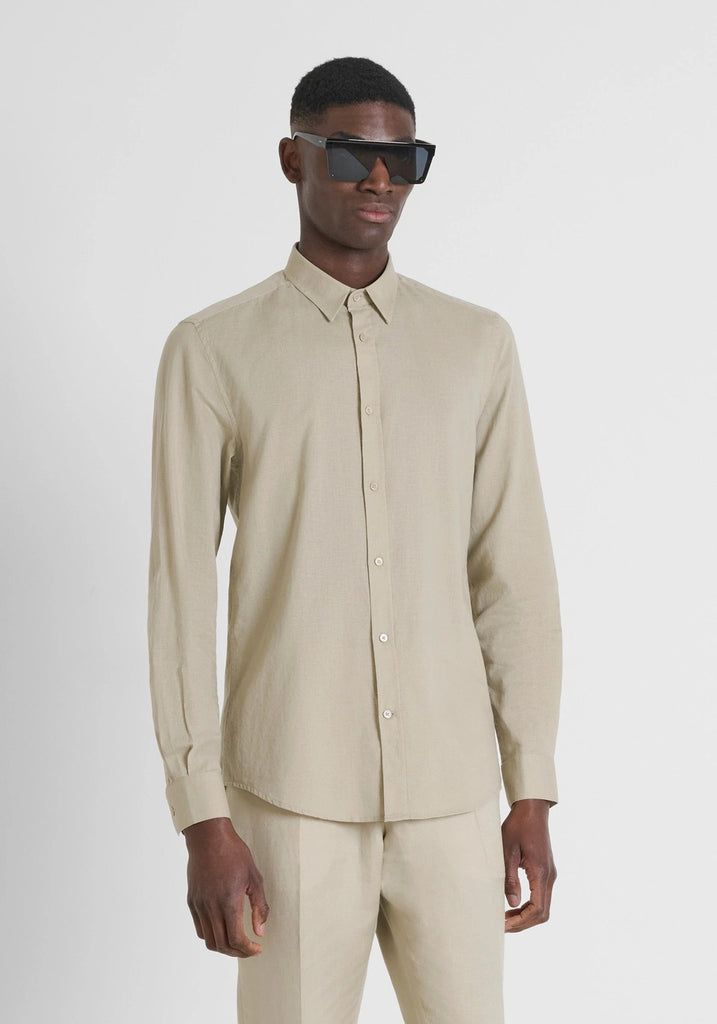 Ανδρικό Λινό Πουκάμισο Alicante Antony Morato | SL00759FA401074-2081 ΑΝΔΡΙΚΑ > ΠΟΥΚΑΜΙΣΑ ANTONY MORATO