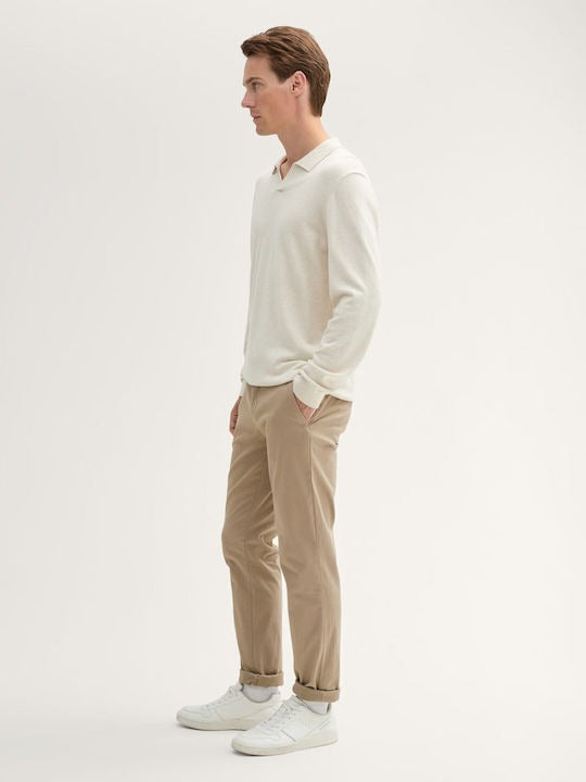 Ανδρικό Παντελόνι Slim Soft Chino Tom Tailor | 1043719-32240 ΑΝΔΡΙΚΑ > ΠΑΝΤΕΛΟΝΙΑ TOM TAILOR