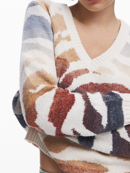 Γυναικείο Πλεκτό Jers_Wasilla Desigual | 25WWJF21-1011 ΓΥΝΑΙΚΕΙΑ > ΜΠΛΟΥΖΕΣ DESIGUAL