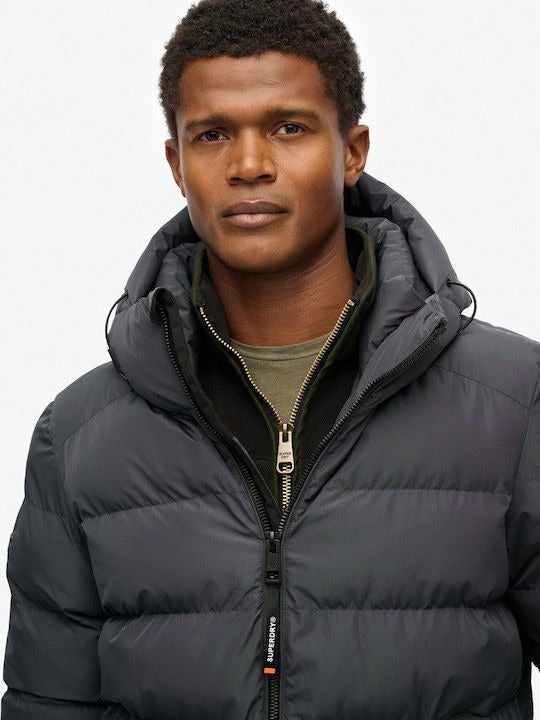 Ανδρικό Μπουφάν Hooded Sports Superdry | M5011905A-H1P ΑΝΔΡΙΚΑ > ΜΠΟΥΦΑΝ SUPERDRY