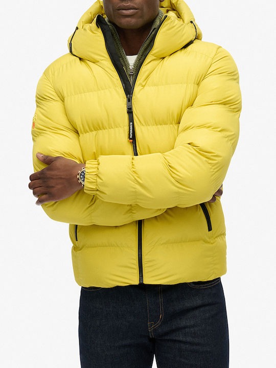 Ανδρικό Μπουφάν Hooded Sports Superdry | M5011905A-M2E ΑΝΔΡΙΚΑ > ΜΠΟΥΦΑΝ SUPERDRY