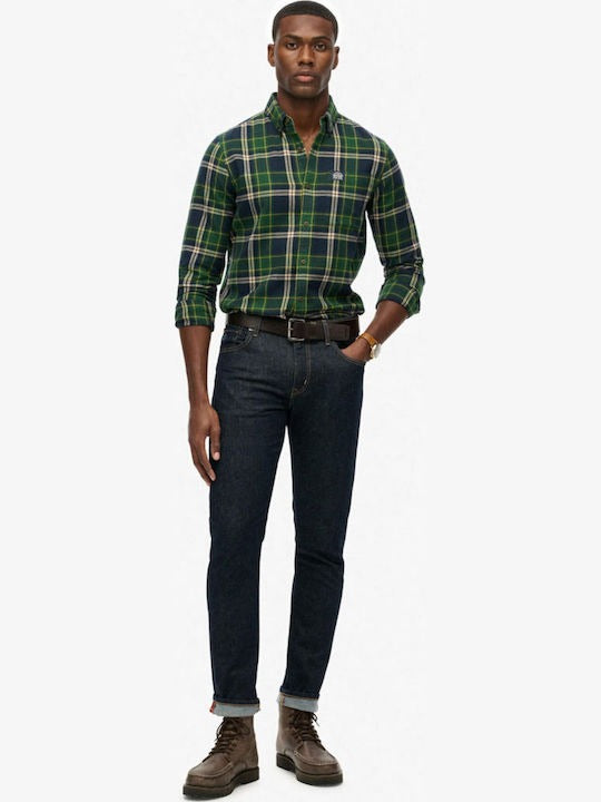 Ανδρικό Πουκάμισο Ovin L/S Superdry | M4011047A-H9U ΑΝΔΡΙΚΑ > ΠΟΥΚΑΜΙΣΑ SUPERDRY