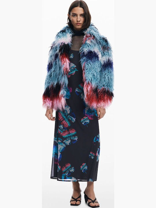 Γυναικείο Παλτό Coat_Cloud_Lacroix Desigual | 25WWEW02-9019 ΓΥΝΑΙΚΕΙΑ > ΜΠΟΥΦΑΝ DESIGUAL