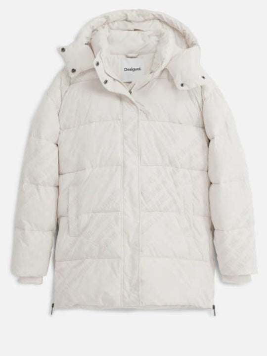 Γυναικείο Παλτό Padded_Cadera_Flock Desigual | 25WWEW23-1001 ΓΥΝΑΙΚΕΙΑ > ΜΠΟΥΦΑΝ DESIGUAL