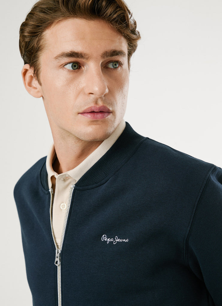 Ανδρικό Φούτερ Macbeth Plain Bomber Pepe Jeans | PM5800010-594 ΑΝΔΡΙΚΑ > ΦΟΥΤΕΡ PEPE JEANS