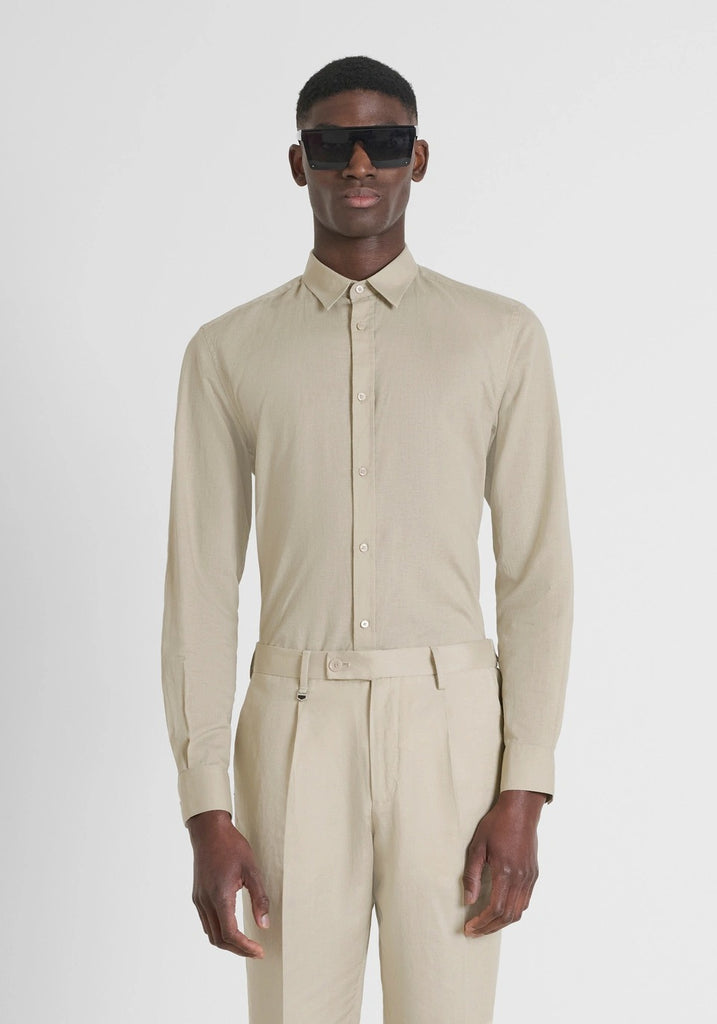 Ανδρικό Λινό Πουκάμισο Alicante Antony Morato | SL00759FA401074-2081 ΑΝΔΡΙΚΑ > ΠΟΥΚΑΜΙΣΑ ANTONY MORATO