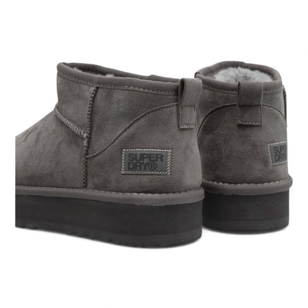 Women's Boots SPD159 Suede Platform Boots Superdry SPD159-GREY
