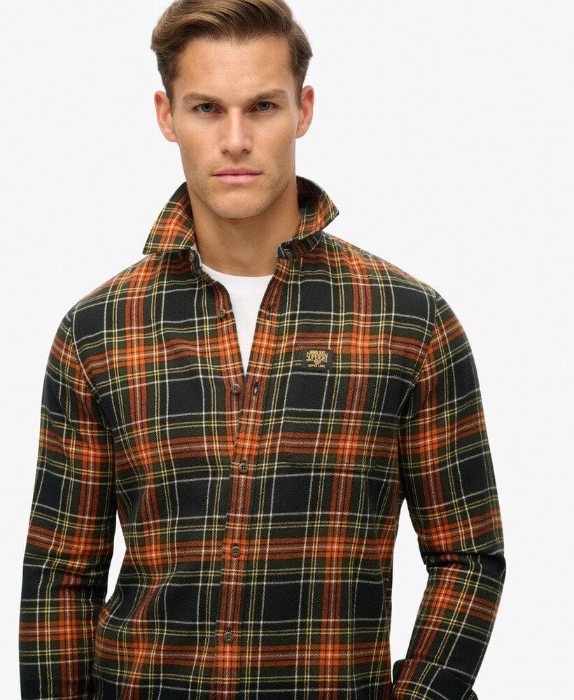 SUPERDRY LUMBERJACK SHIRT ΑΝΔΡΙΚΟ ΠΟΥΚΑΜΙΣΟ M4010727A-B4Z ΑΝΔΡΙΚΑ > ΠΟΥΚΑΜΙΣΑ SUPERDRY